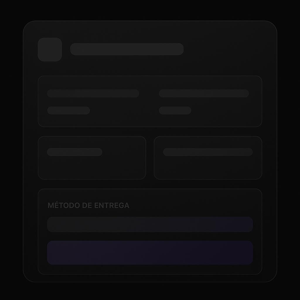 Vista previa de pedidos